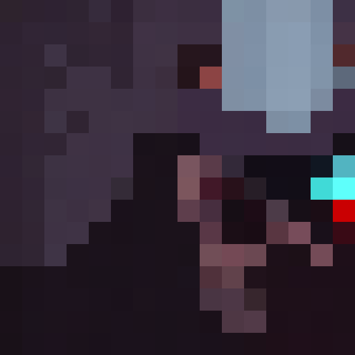 front on face zoomed in with glasses