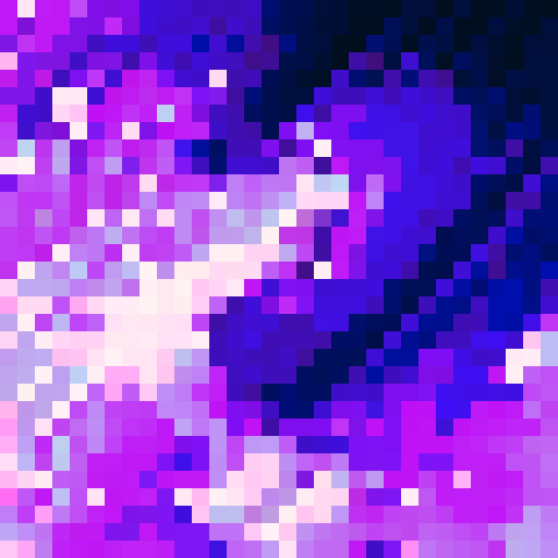 A Pixelart Texture displaying Amethyst texture that is 600x600 Pixel and Tiling