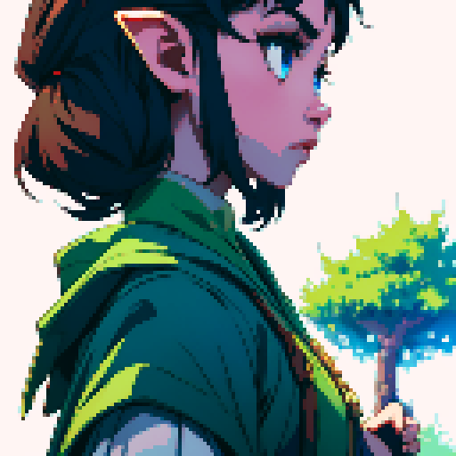 make this character into an ent