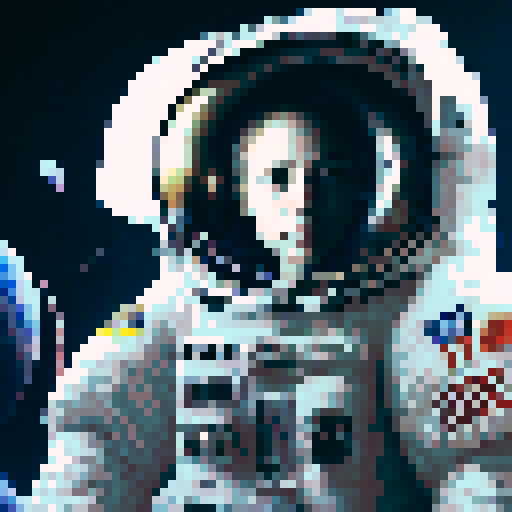 Astronaut floating above the gray, desolate surface of the moon, with a sleek, futuristic spacesuit and helmet, while grasping a glossy, vibrant "Moon Mag" featuring vivid, high-resolution images of lunar landscapes and space exploration, all rendered in a hyper-realistic, digitally-enhanced style.