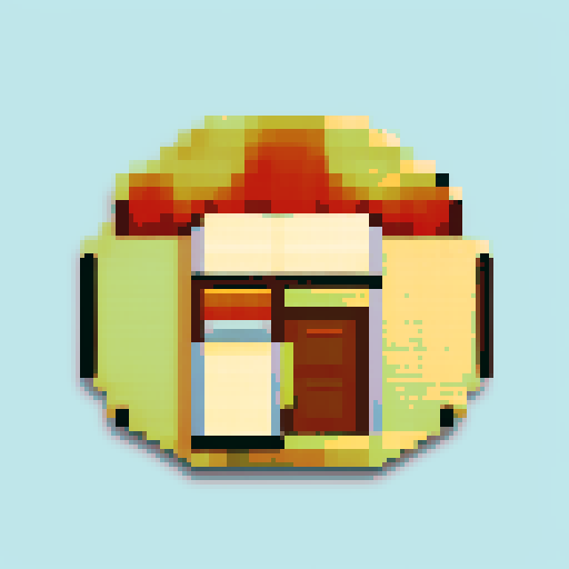 Professional icon for cafe