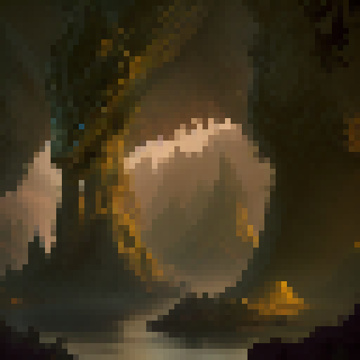 A towering castle stands atop a mist-covered mountain, guarded by fierce dragons and surrounded by a sprawling forest filled with magical creatures and hidden treasures, all rendered in stunning high-definition graphics.