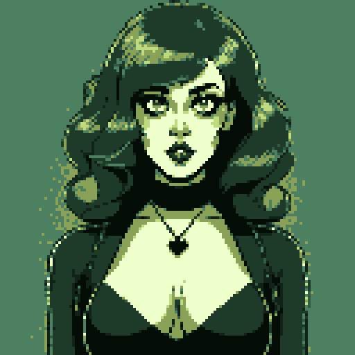 curvy, busty goth girl nude portrait, black hair, purple eyeshadow, red lipstick, nude glamour shot, vibrant srgb colors, edgy aesthetic