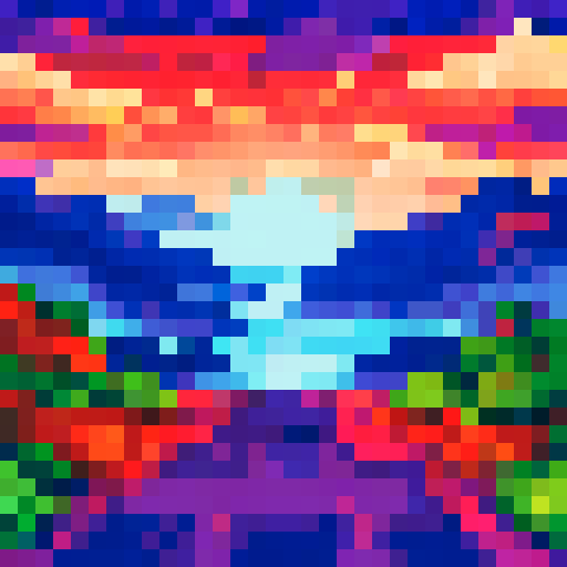 Space background that can be tiled to build larger image