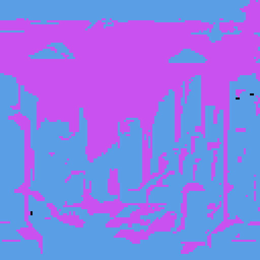 Sci fi planet, towering skyscrapers, neon lights, swirling clouds,, glowing holograms, metallic structures, alien vegetation, flying drones, vibrant colors, retro-futuristic architecture, sprawling metropolis, artificial intelligence, advanced technology, glowing energy sources, towering mountains, vast oceans, floating islands, otherworldly creatures, high-tech transportation, sleek spacecraft, electrified atmosphere, pixelated landscape