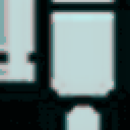 soldier character, yellow headband, pixel art