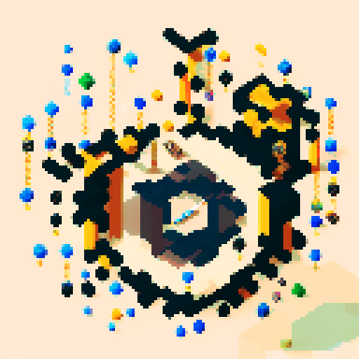 Hourglass, sand pouring into a pixelated landscape, clock hands spinning backwards, gears with intricate patterns, digital numbers melting into pixel blocks, pixelated sun rising and setting, pixel art clock face with moving hands, time warp with pixelated streaks, retro pixel art stopwatch, pixelated calendar pages flipping