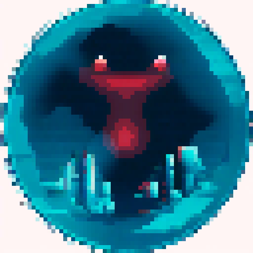 empty force field shaped like an orb