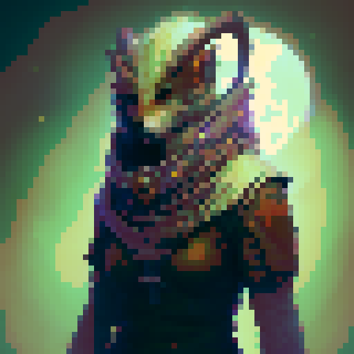 A celtic druid with antler cowl, side view full body, platformer sprite, pixel perfect