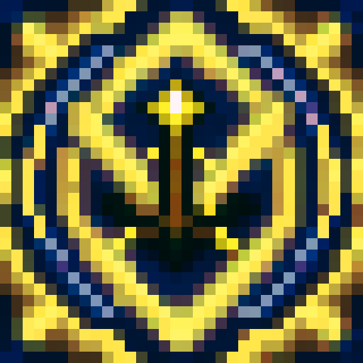 Economic icon, minimal style, game icon, 32x32 pixel art, close up, sharp lines, bold colors, financial graph, upward trend, dollar sign, meticulous detailing, shiny gold coins, calculator. casual