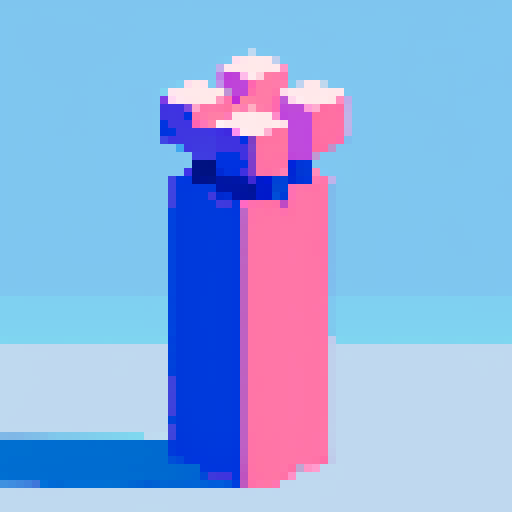 pillar on 2D dimension
