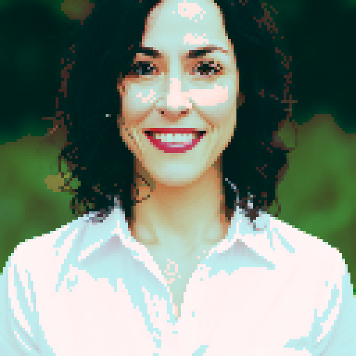 Pixelated like old icon avatar