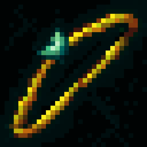 enchanted bow, angelic bow