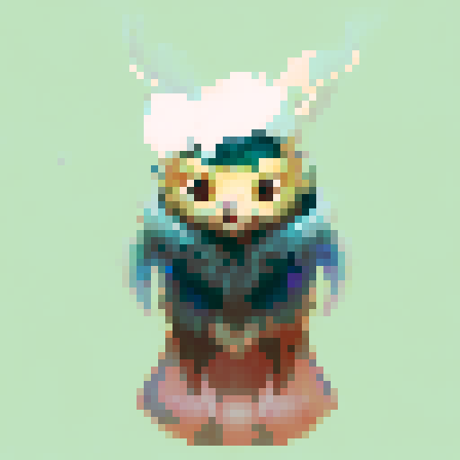 Forest spirit, ethereal glow, majestic antlers, moss-covered skin, flowing robes, ancient trees, enchanted forest, magical aura, wisps of mist, mystical creatures, shimmering light, enchanted emerald eyes, ethereal beings, mythical realm, fantastical creatures, ancient ruins, arcane symbols, lush foliage, whimsical atmosphere, otherworldly presence