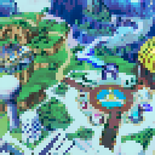 Dragonball Xenoverse, intense battle, vibrant colors, powerful energy beams, dynamic poses, iconic hairstyles, pixelated Goku, electrifying aura, explosive energy blasts, detailed facial expressions, anime-inspired art style