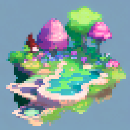 Hallucinogenic golf course