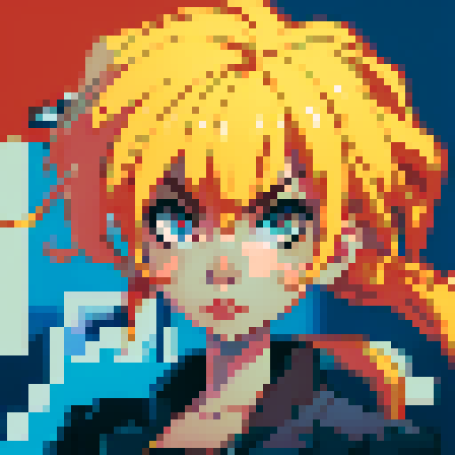 donald trump pixel art