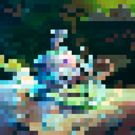 a goblin with a sword in his hand