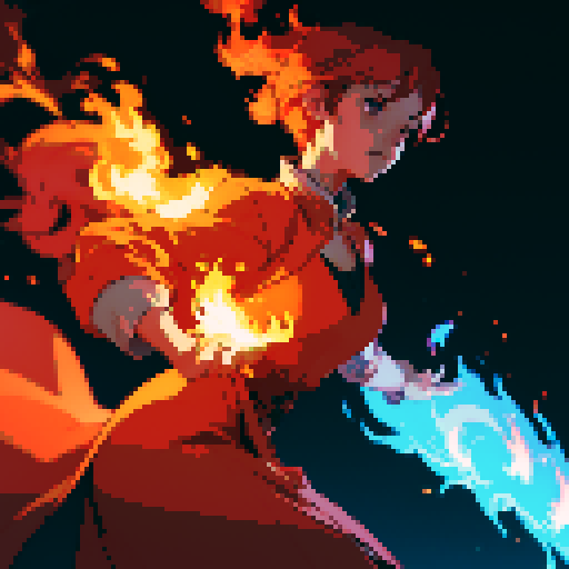 cone of fire, no characters, no faces, just flames, just fire, fire animation