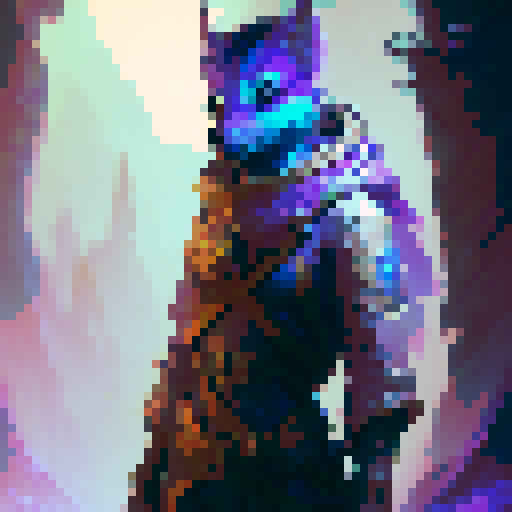 Night elf adventurer sprite 