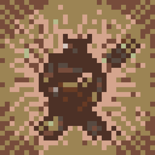 small fantasy icon of ratman archer