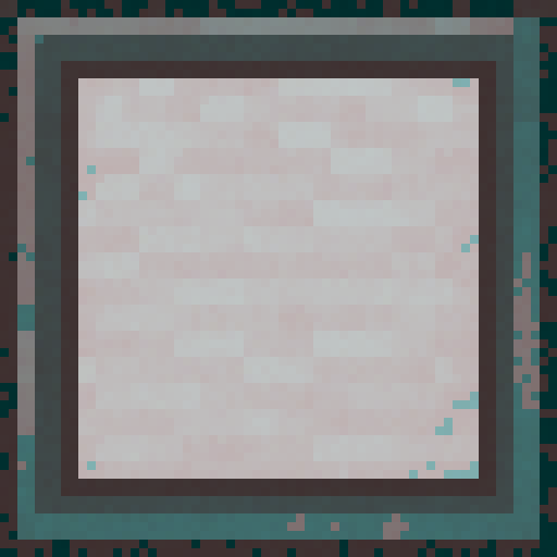 minecraft GUI button hover state, 64x64 pixels, lighter gray stone with border, flat design