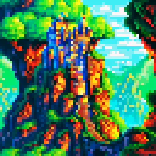 Majestic castle, towering mountains, giant cat standing over city, dragon wings, landscape portrait
