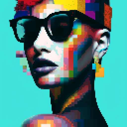 fashion icon, contemporary collage, highly detailed, digital painting, 4k, hdr, punk, fashion, smooth, sharp focus, art by nick knight, sandra chevrier and john hoyland