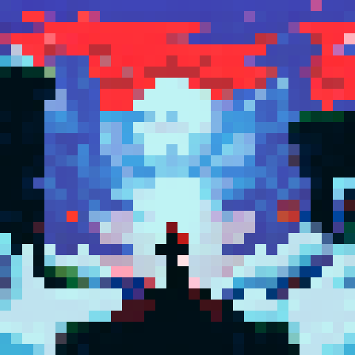 Darth Vader with his lightsaber out 