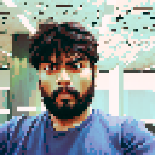 handsome anime indian man