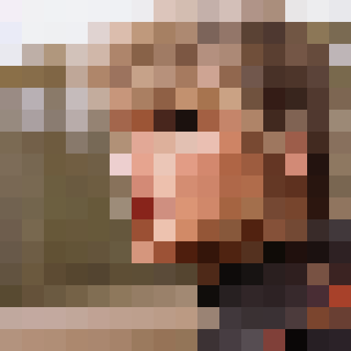taylor swift, heavy black and orange wool cardigan, outdoors in the fall, braided ponytail, facing the camera, game icon, 16x16, pixel art, close up, portrait