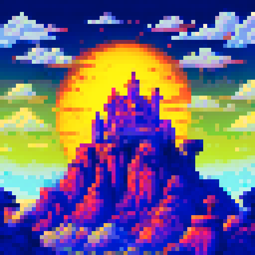 landscape stars cosmic galaxy sky