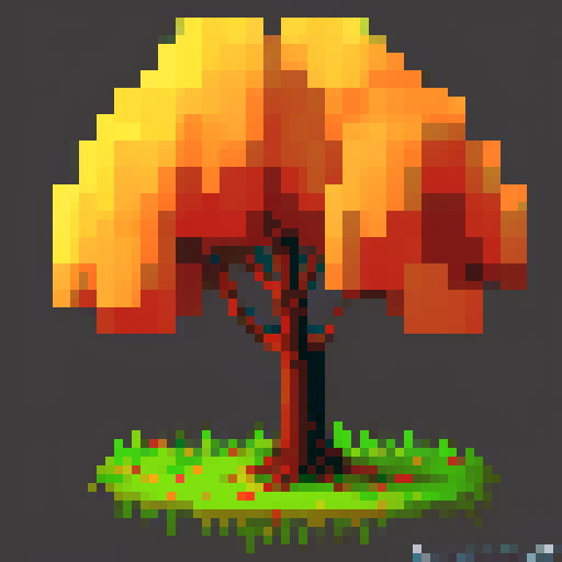 Falling Leaves Background