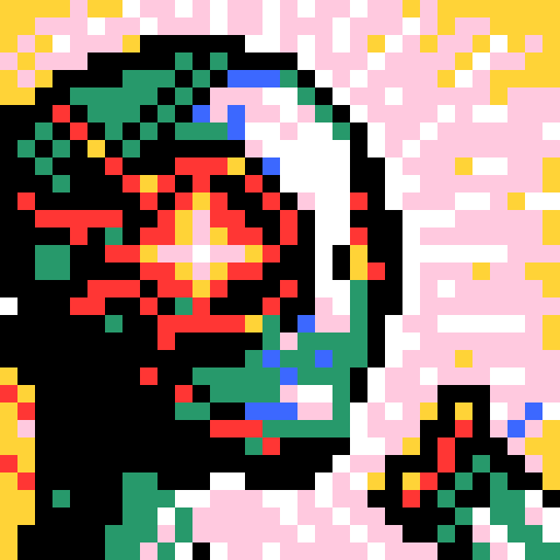 robot looking at spark of light