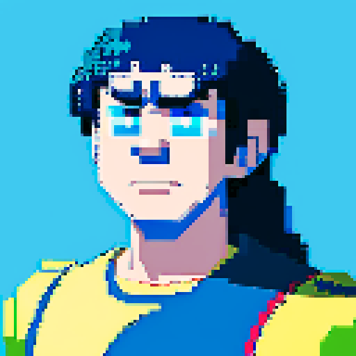 give him a sad face and closed mouth