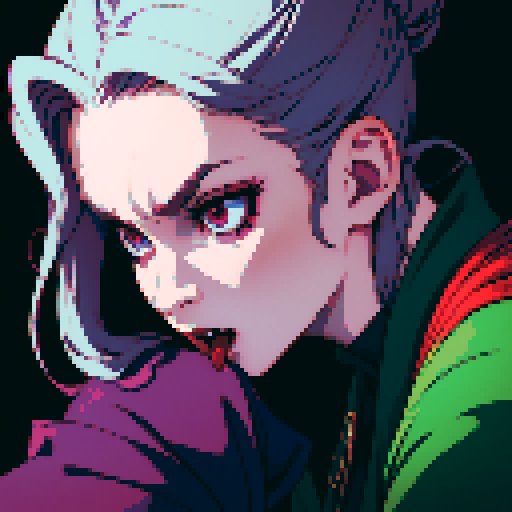 vampire sucking blood from a person's neck, closeup of fangs