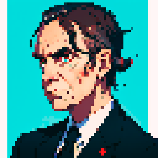 A Raticate with Richard Nixon's face.