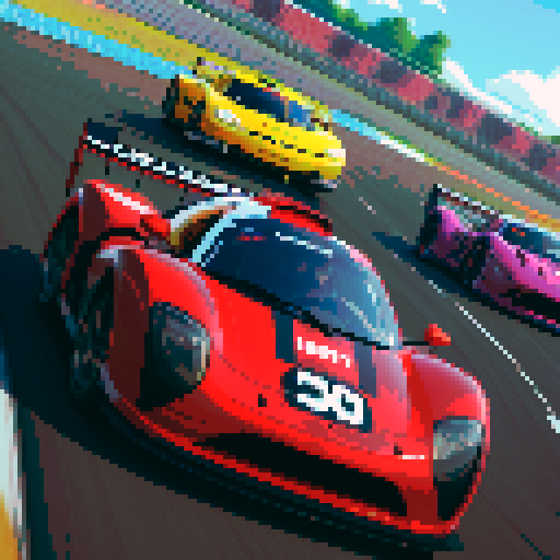 Race, speed, track, cars