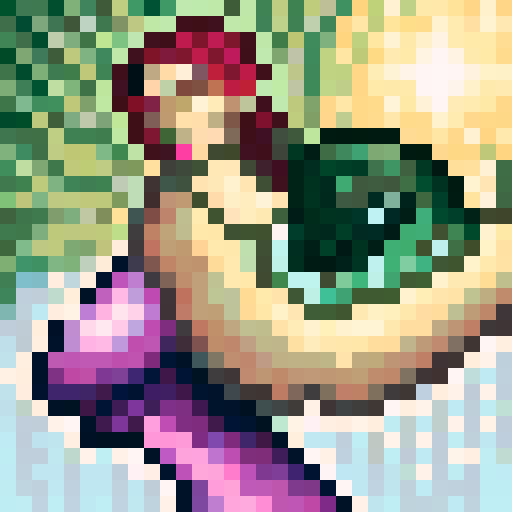 female warrior, vibrant green hair with braids, large sword, fantasy RPG character portrait