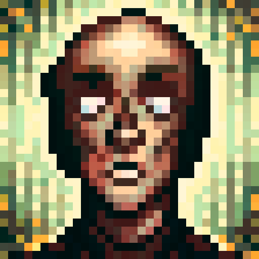 8 directional character concept that is a drug addict 