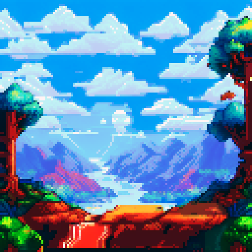 Pixelart only colour background designed for a top down shooter game