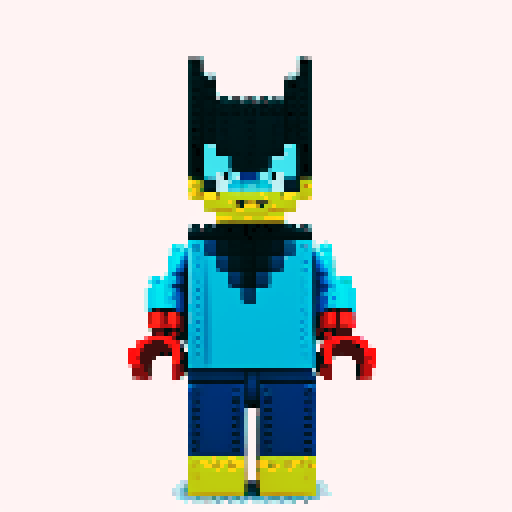 wolverine lego pixel