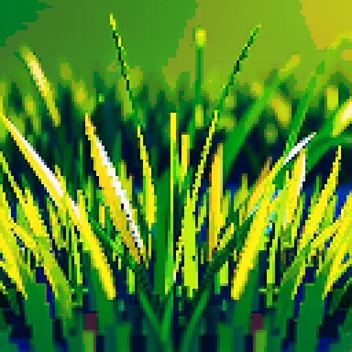 solid color background, photorealistic single blade of grass
