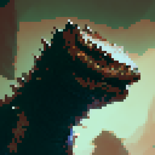 vicious, spined lizard with sharp teeth and dark brown scales, crawling on the ground, full body shot, dark fantasy RPG style