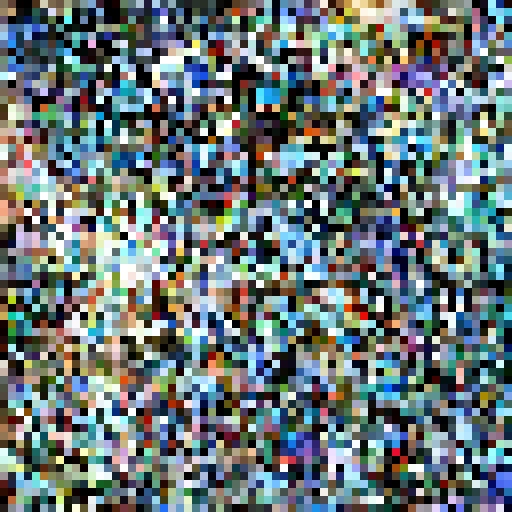 Swimming astronaut in space, surrounded by vibrant, swirling planets, captured in a realistic, cinematic style with bold, contrasting colors.