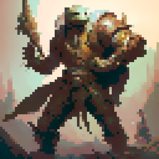 Croc Warrior RPG hero