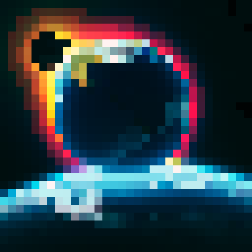 An asteroid approaching the earth 