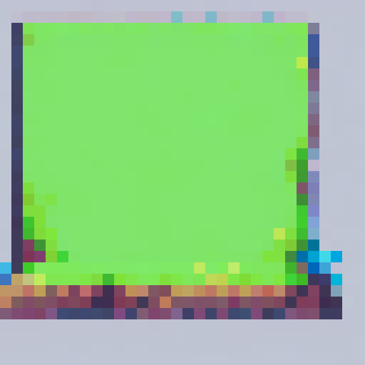 create a simple square 3d island i can use as an asset in my game