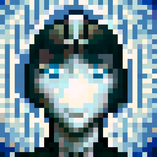 bald white guy, facing right, light gray longsleeve shirt, dark gray pants, black shoes, shiny, shaded, game icon, 32x32 pixel art, sRGB, skill art, close up, portrait, idle animation