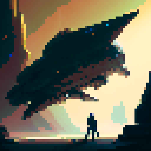 Small shuttle sized space ship